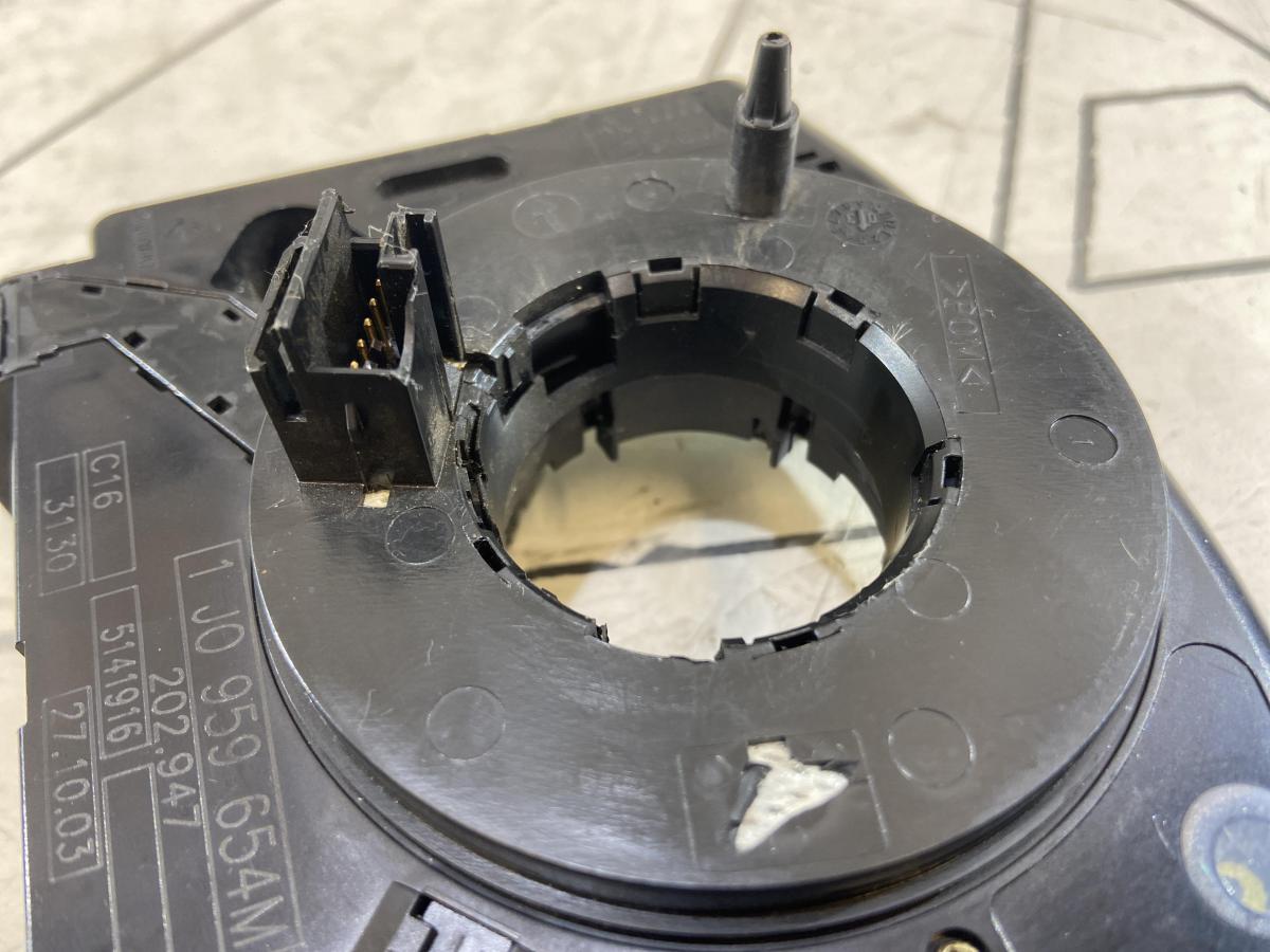 Механизм подрулевой для SRS (ленточный) 1J0959654M Skoda Octavia