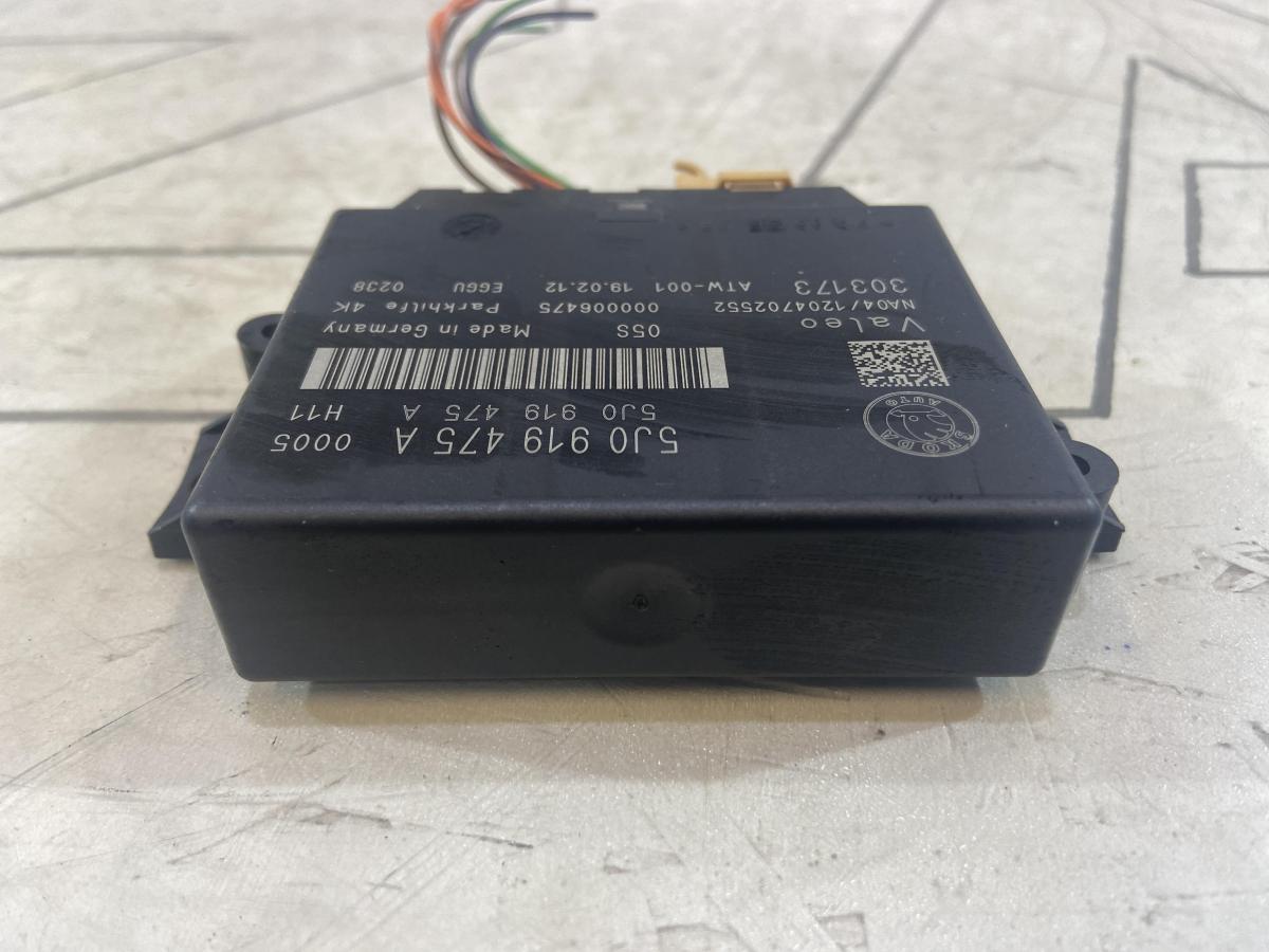 Блок управления парктрониками 5J0919475A Skoda Octavia II рест