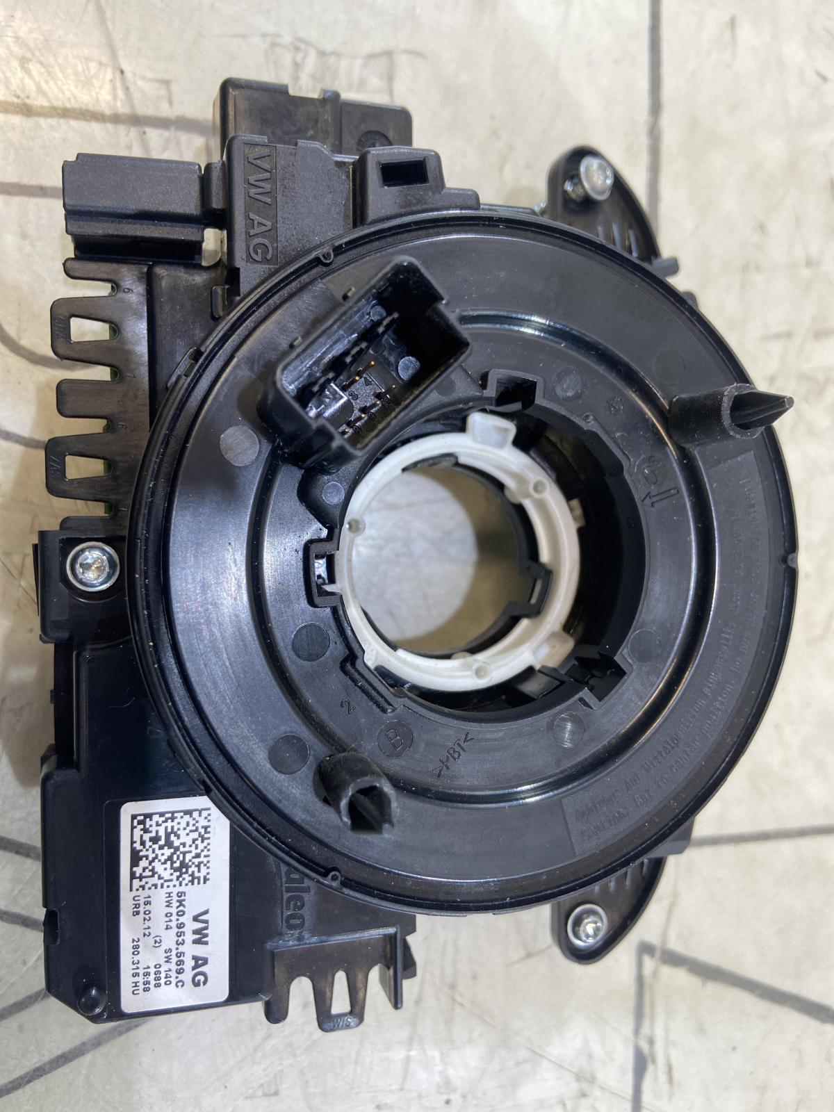 Электронный модуль блока подрулевых переключателей 5K0953569C Skoda Octavia II рест