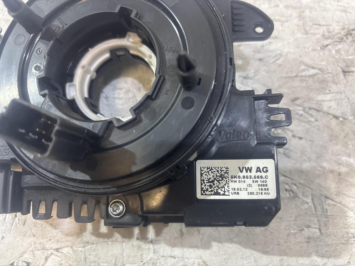 Электронный модуль блока подрулевых переключателей 5K0953569C Skoda Octavia II рест