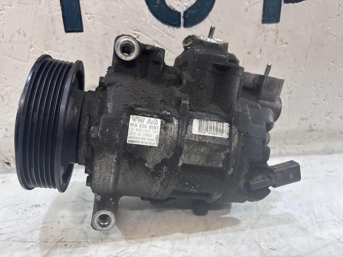 Компрессор кондиционера 1K0820859T Skoda Octavia II рест