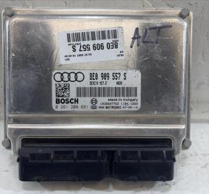 Блок управления двигателем (ДВС) 8E0909557S Audi A4 B6