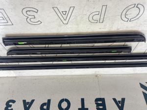 Молдинги (накладки) дверей нижние 8E0853970E Audi A4 B6 / B7