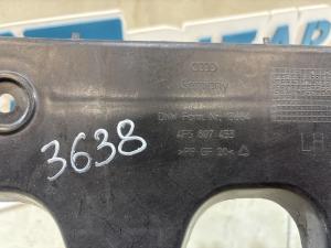 Кронштейн заднего бампера левый 4F5807453 