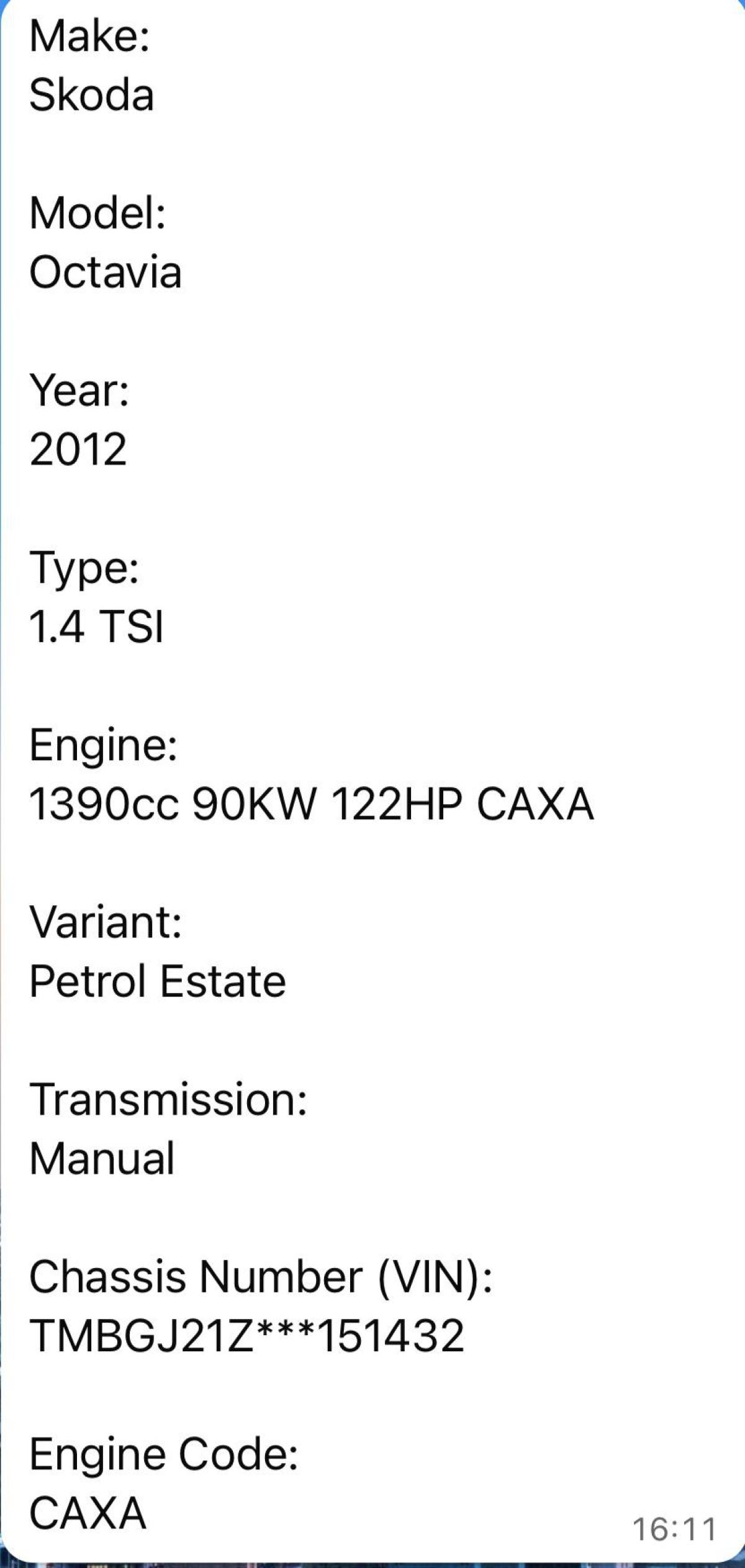 Skoda Octavia II рест